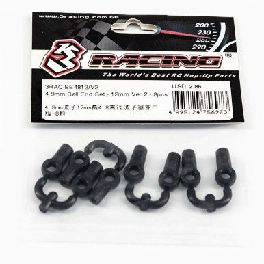 3Racing Ball End Set 12mm V2