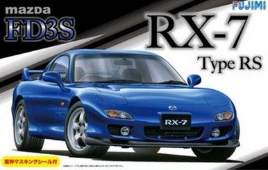 FUJIMI 1/24 FD3S RX-7 TYPE RS W/WINDOW FRAME MASKING SEAL (ID-36) PLASTIC MODEL KIT [03942]