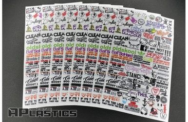 Aplastics Sticker Set 8