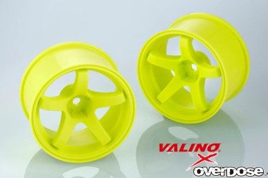 Overdose R-SPEC VALINO GV330 30mm Wheel Set - Flo Yellow