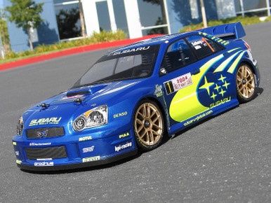 HPI 17505 SUBARU IMPREZA WRC 2004 MONTE CARLO RALLY EDITION BODY SHELL(200MM/WB255MM)