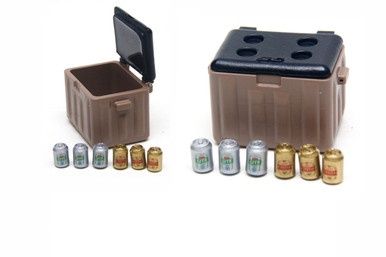 COOLERBOX 2 , BROWN / BLUE