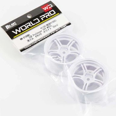 World Pro SSR Professor SPX Drift Wheel - White