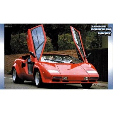 FUJIMI 1/24 COUNTACH 5000S QUATTRO VALVOLE (RS-38) PLASTIC MODEL KIT [12684]