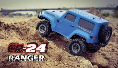 HOBBY PLUS 605010 1/24 RANGER RTR SCALE CRAWLER (BLUE)