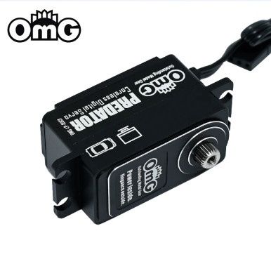 LP-09CF/BK | OMG PREDATOR Low Profile Digital Servo - Black
