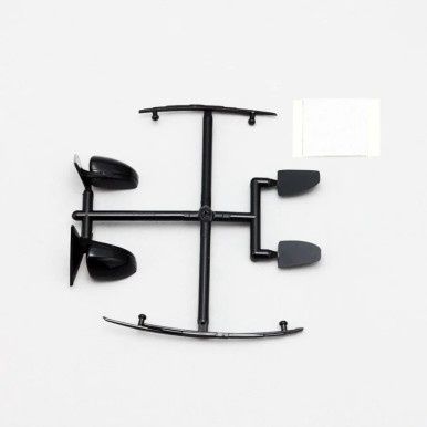Yokomo Aero Mirror &amp; Wiper Set
