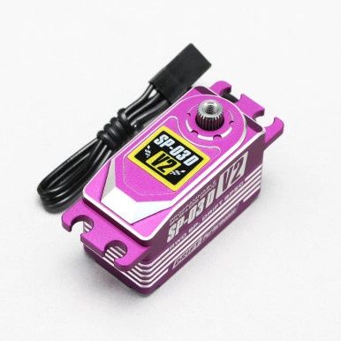 Yokomo SP-03 Drift Spec. V2 Low Profile Brushless Servo - Purple