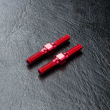 MST Alum. Reinforced Turnbuckle - Red 25MM