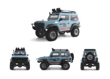 HOBBY PLUS 240128 1/24 G-ARMOUR RTR SCALE CRAWLER (LIGHT BLUE)