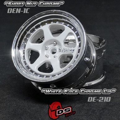 Drift Element II Wheel Set - White/Chrome