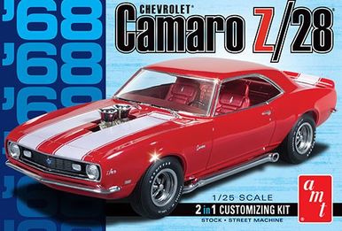 AMT 1/25 1968 CAMARO Z/28 PLASTIC MODEL KIT