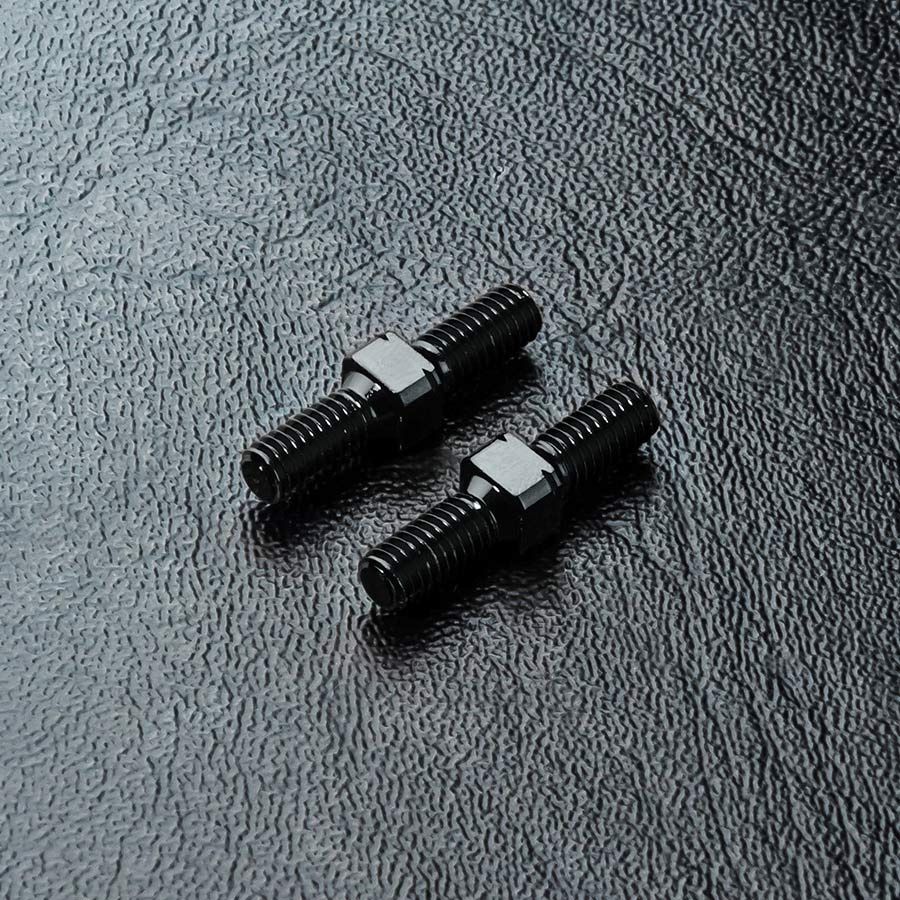 MST Alum. Reinforced Turnbuckle - Black, Size: 16mm