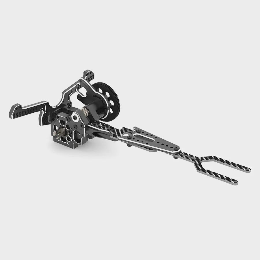 Rhino Racing SHARK Gearbox, Color: Black