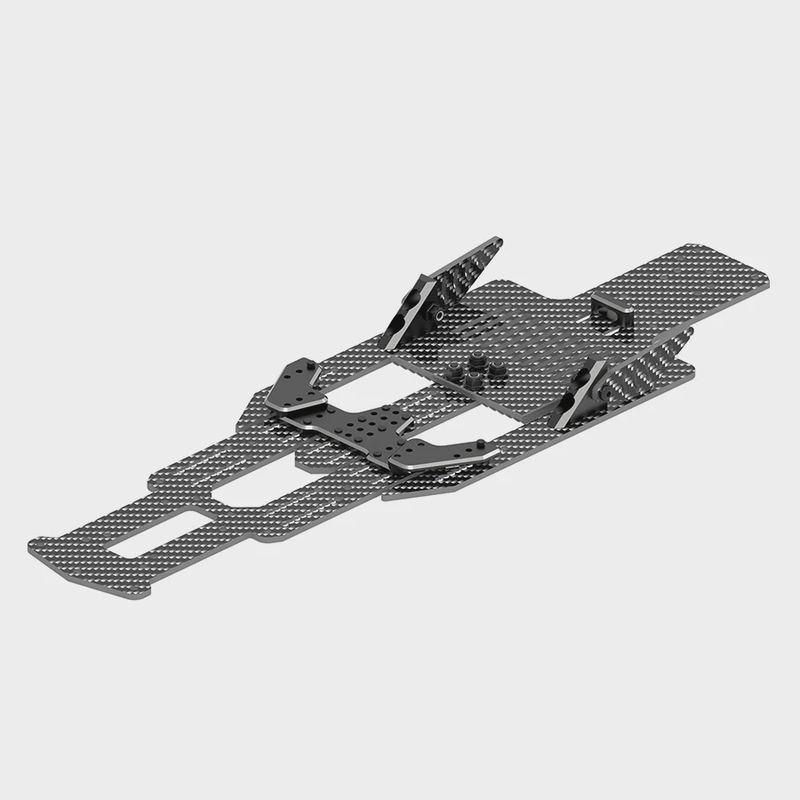 Rhino Racing SHARK Conversion Lower Deck, Color: Black