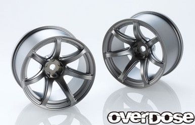 Overdose WORK EMOTION T7R 30mm Wheel - Matte Black Metal Chrome