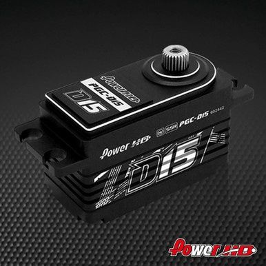 Power HD D15 Low Profile Digital Servo - Black