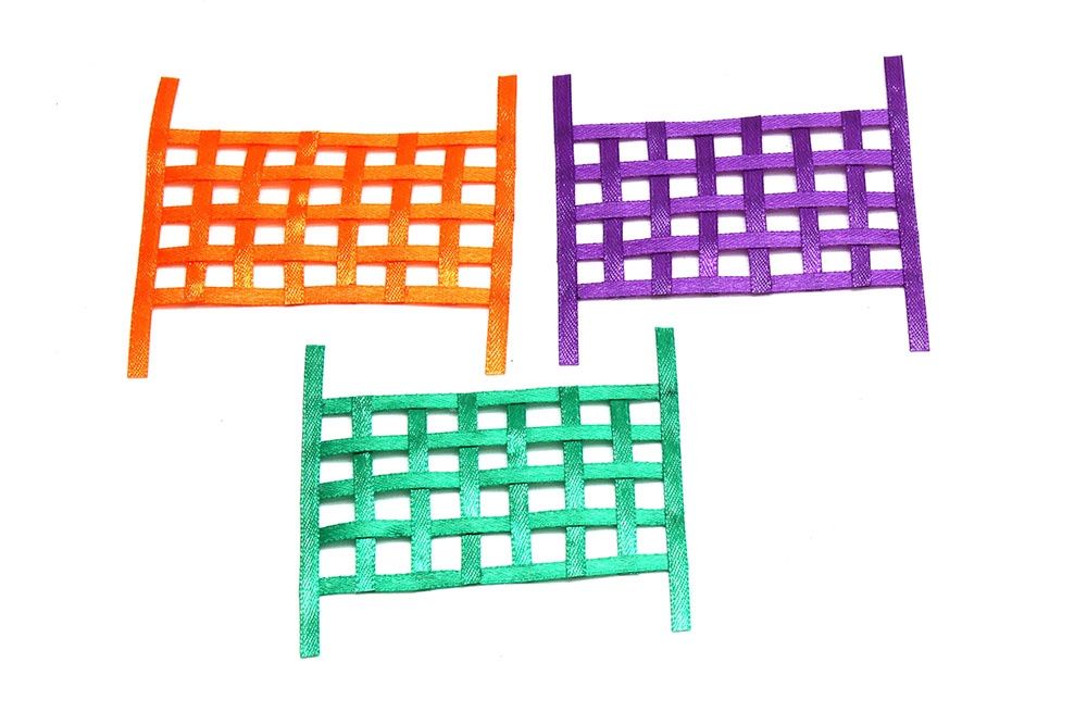 WINDOW NETS - SMALL, Color: Red