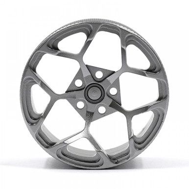 ALUMINUM TRANSMITTER STEERING WHEEL SET FITS FUTABA KO SANWA FLYSKY TRAXXAS