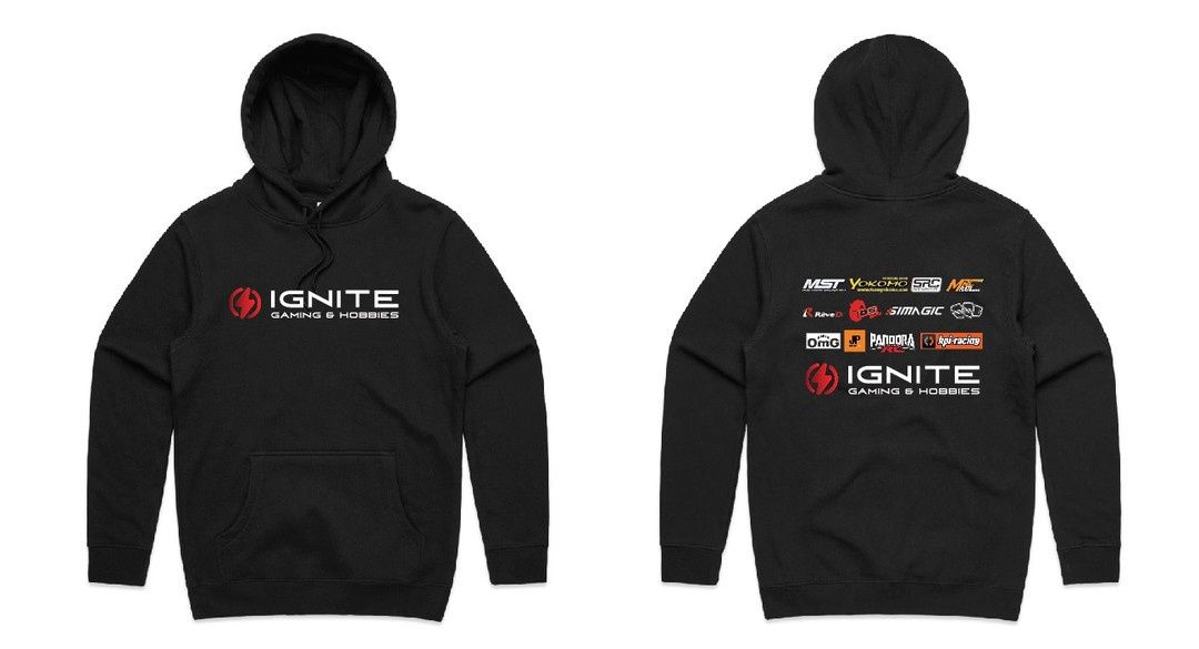Ignite Hoodie, Size: S, Color: Black