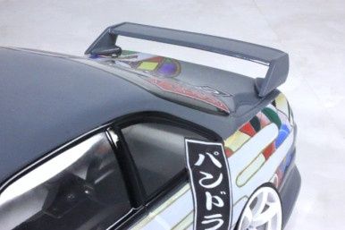 Pandora RC 1/10 Rear Wing Spoiler Version 3 (S14) Unpainted Body Shell