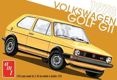 AMT 1/24 1978 Volkswagen Golf GTI Plastic Model Kit