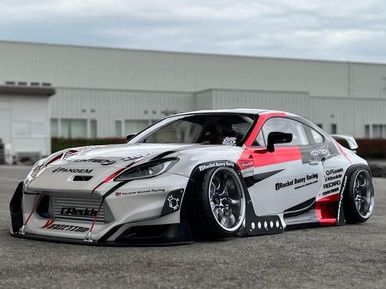 TOYOTA GR86 GR PANDEM Widebody Body Set (STANDARD 258mm Wheelbase) 1/10 REAL GRADE BODY [Addiction]