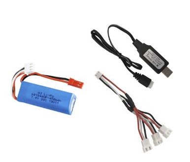 7.4V 450mAh Lipo Battery
