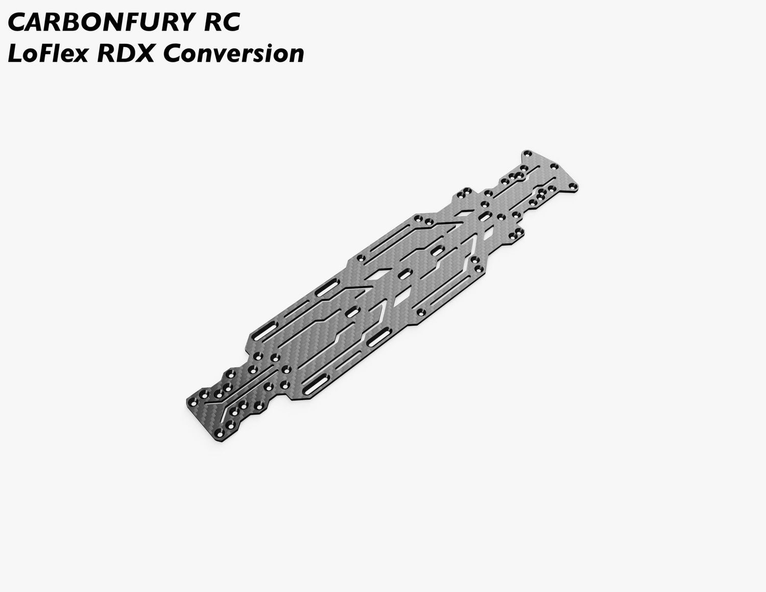 Carbon Fury RDX Hi/Lo Flex Decks with bumbers V2, Type: Low Flex