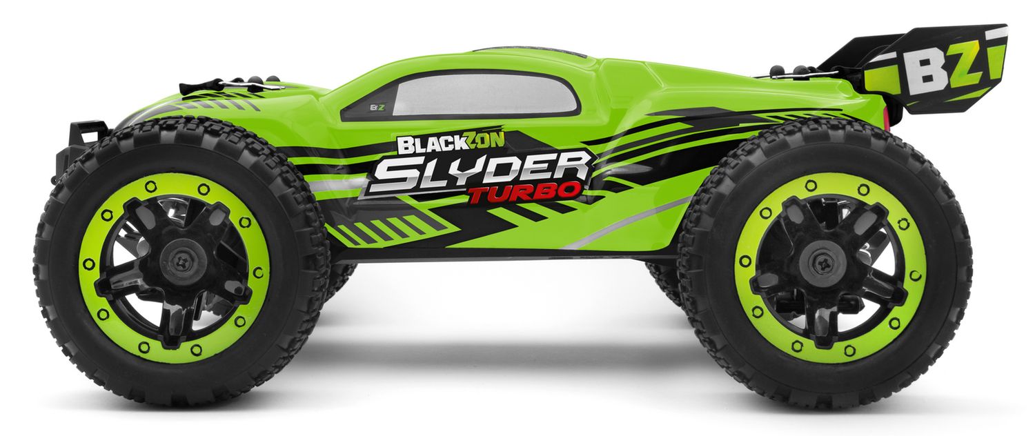 BlackZon 1/16 Slyder ST Turbo 4WD 2S Brushless - BLUE or GREEN, Color: Green