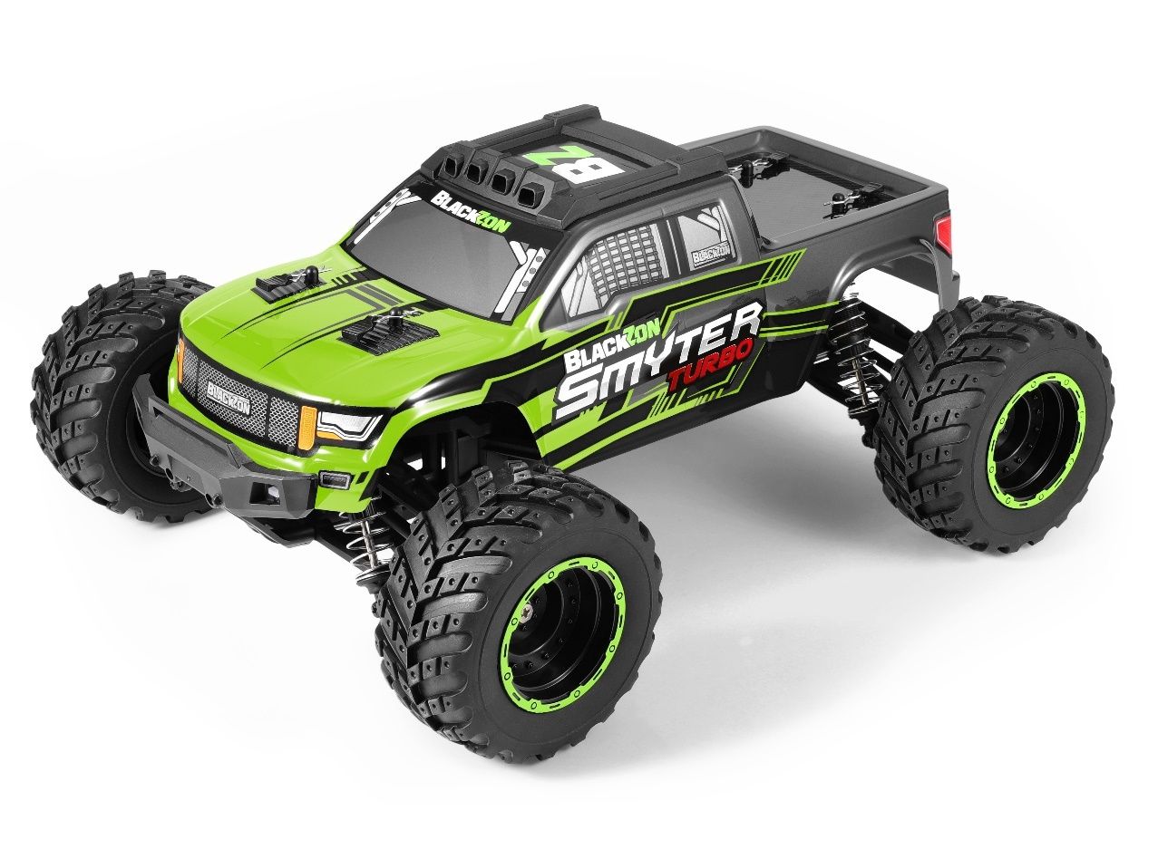 BlackZon 1/12 Smyter MT Turbo 4WD 3S Brushless - Green