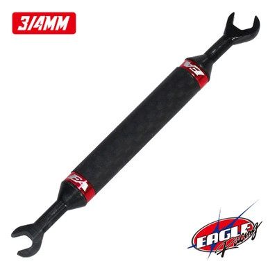Eagle Racing GRT Dual Turnbuckle Wrench 3/4mm - Red