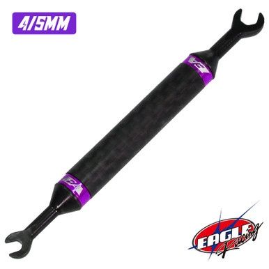 Eagle Racing GRT Dual Turnbuckle Wrench 4/5mm - Purple