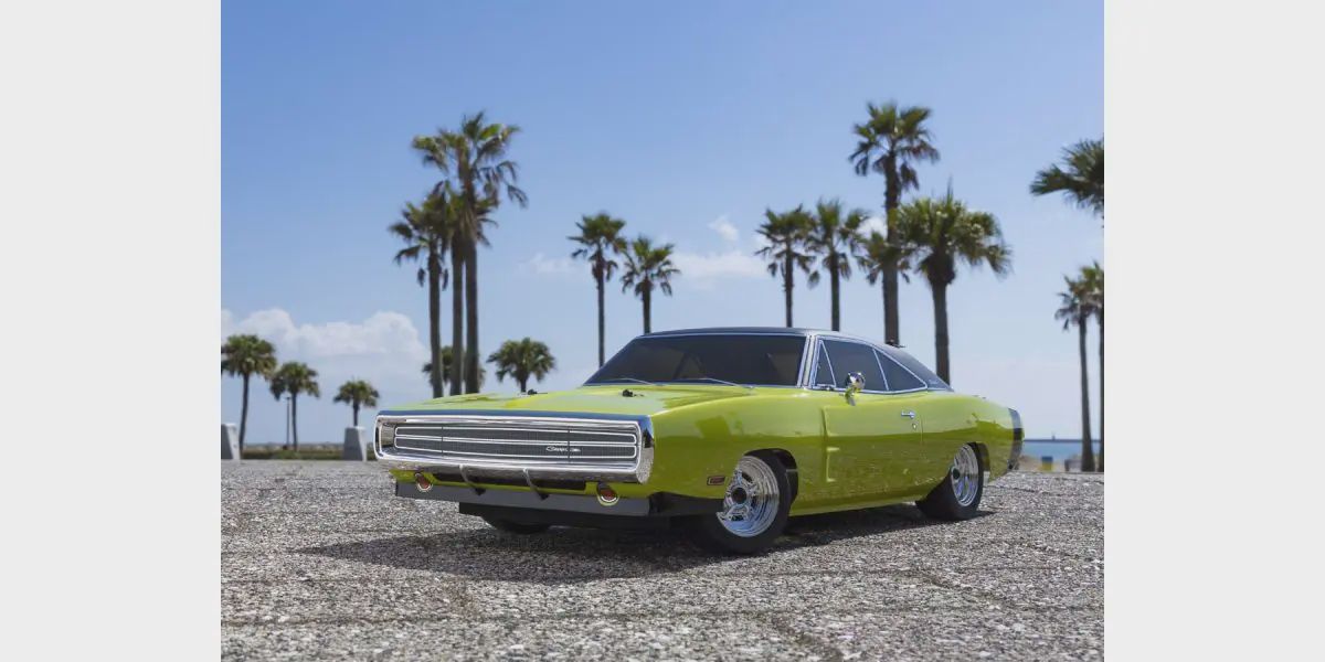 Kyosho 1/10 EP 4WD Fazer Mk2 Dodge Charger 1970 Sublime Green T2