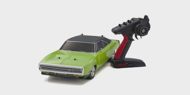 Kyosho 1/10 EP 4WD Fazer Mk2 Dodge Charger 1970 Sublime Green T2