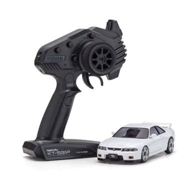 Kyosho Mini-Z AMD MA-020 Ready Set Nissan Skyline GT-R V.Spec R33 with LED and Gyro Unit White