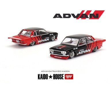 Kaido House x Mini GT Datsun 510 Pro Street Advan Yokohama Limited Edition