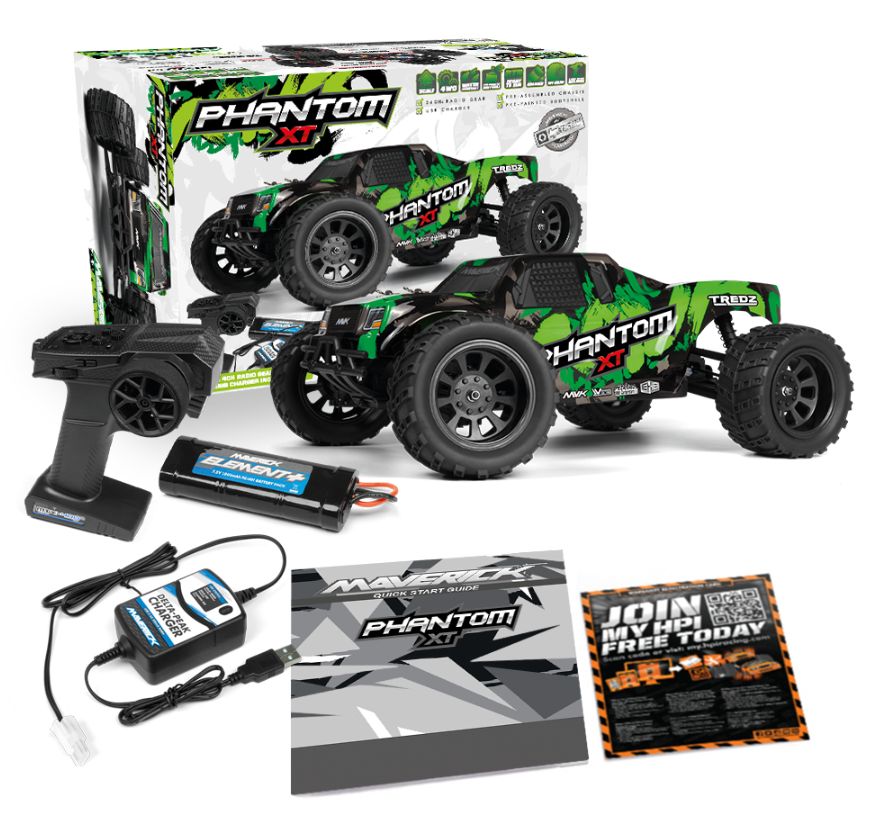 Maverick Phantom XT 1/10 RTR Truggy