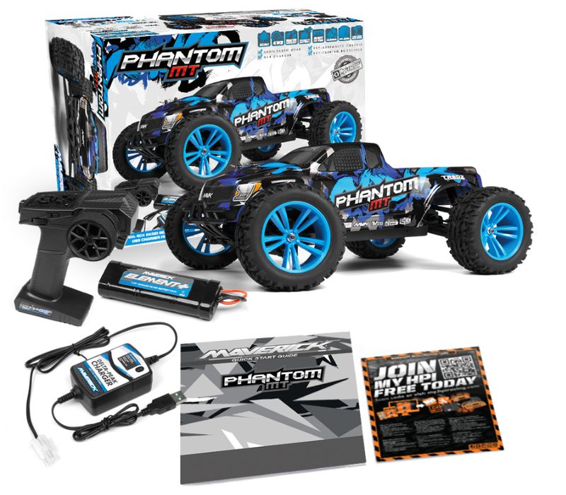 Maverick Phantom MT 1/10 RTR Monster Truck