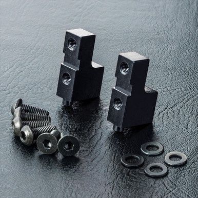 MST Alum. Servo Mount - Black/RED