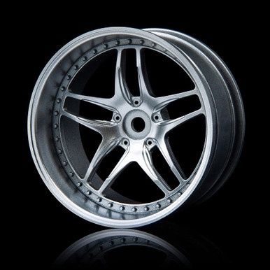 MST FB Wheel - Paint Silver +8