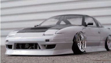 Nissan 180SX Silvia S13 DMAX Widebody Body Set (200mm / 204mm) 1/10 BODY [Addiction]