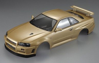 NISSAN SKYLINE BNR34 Body Set - Champagne Gold