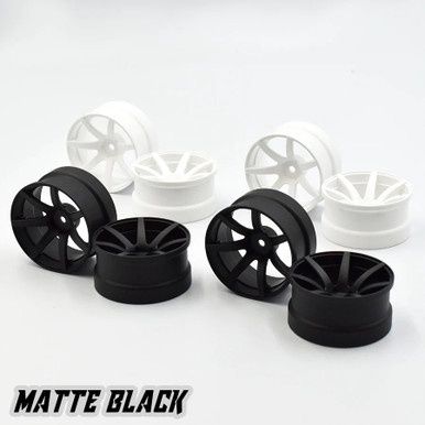 Rêve D JD7 Competition Drift Wheel - Matte Black +8