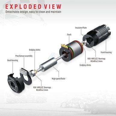 ROCKET-RC 1525 Mini Sensored Motors DRIFT