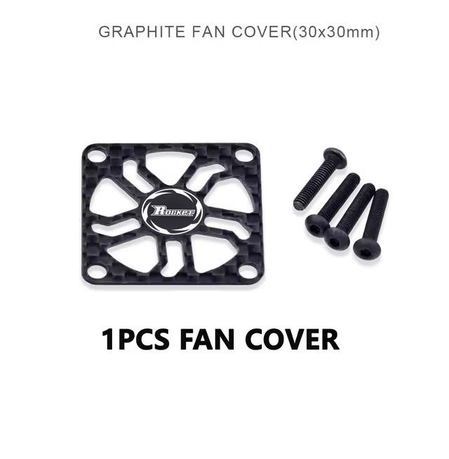 Surpass Graphite fan cover