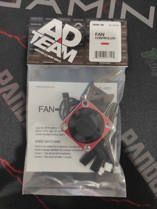 TEAM AD FAN CONTROLLER - Red, Black Purple