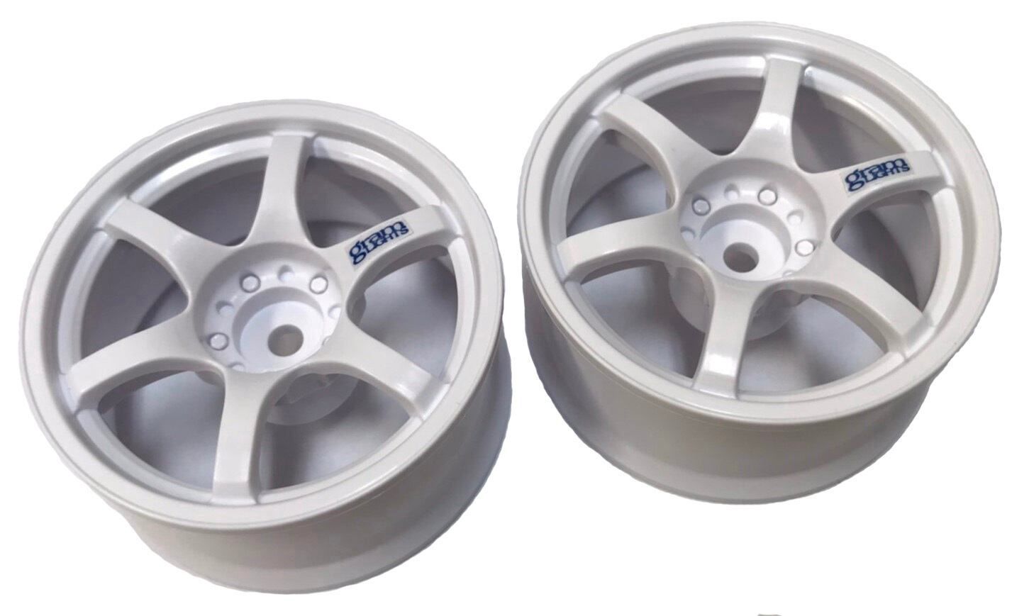LAB Wheels - Gram LIGHTS 57D Sports WHEEL Traction type OFFSET 6/8 White - Pair, Offset: 6