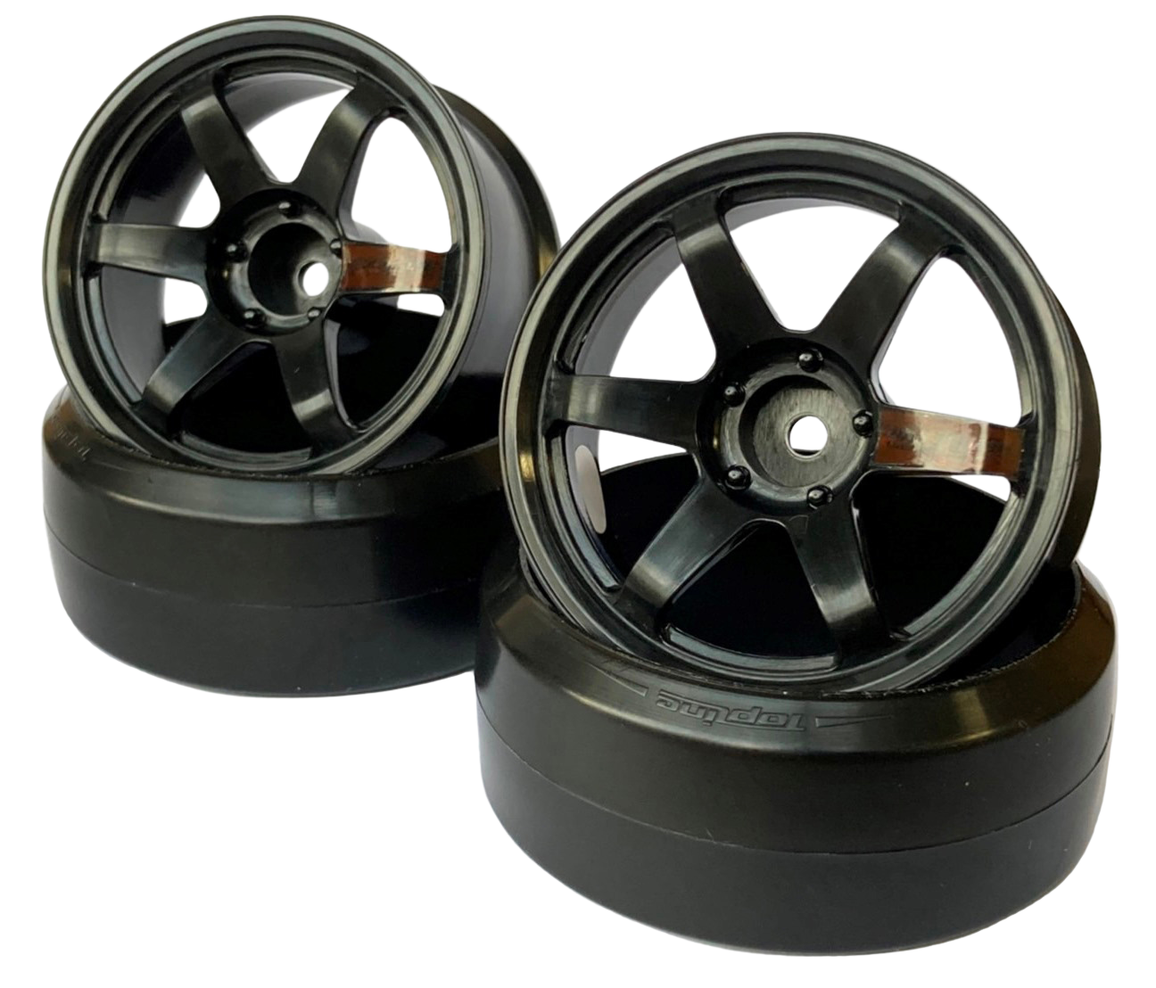 LAB Wheels - TE37 Sport WHEEL High Traction type OFFSET 6/8 Black - Pair, Offset: 6