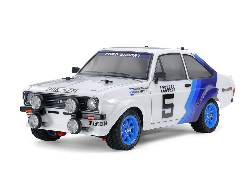 Tamiya - 1/10 SCALE R/C 4WD HIGH PERFORMANCE RALLY CAR FORD ESCORT Mk.II RALLY (PAINTED BODY) (MF-01X CHASSIS)